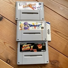 スーファミ　ソフト　ストリートファイター　ドラクエ