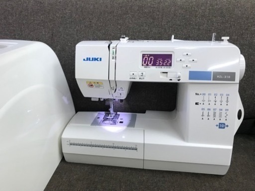(売れました)美品★JUKI家庭用CPミシンHZL-310   中古整備品