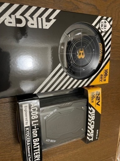 BURTLE    空調服　バッテリー　ファン