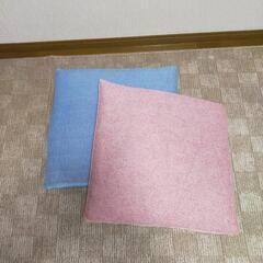 【無料】新品座布団/2つ