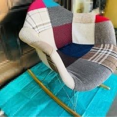 お届け可◎ゆらゆら椅子/ロッキングチェアの画像