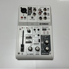 ヤマハ YAMAHA AG03 ウェブキャスティングミキサー オーディオインターフェースの画像