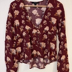 Forever21 エスニック花柄 トップス　服/ファッション ...