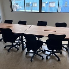 家具 オフィス用家具 机　あげます。の画像