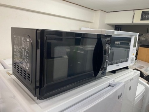 配送可能　保証付き 2022年製アイリスオーヤマ 東日本50Hz専用 電子レンジ 17L ブラック  PMB-T176-5-B