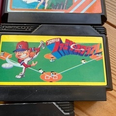 ファミコンソフト テニス　ドラゴンバスター　ナムコクラシック　ファミリースタジアム　ファミスタの画像