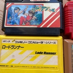 ファミコンソフト ロードランナー　キン肉マン　ケルナグール　忍者ハットリくんの画像