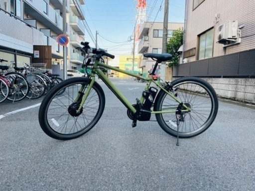 アシスト　自転車　電動　クロスバイク