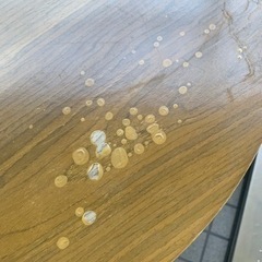 屋外用テーブル0円お譲りします！【汚れあり】の画像