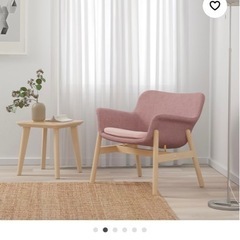 【価格・取引場所の相談可能】IKEA　パーソナルチェア　VEDBO ヴェードボー　家具 ソファ 1人用ソファの画像
