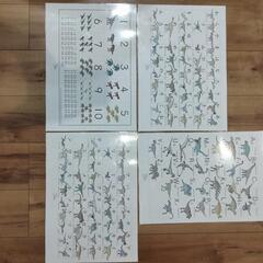 恐竜お勉強ポスター