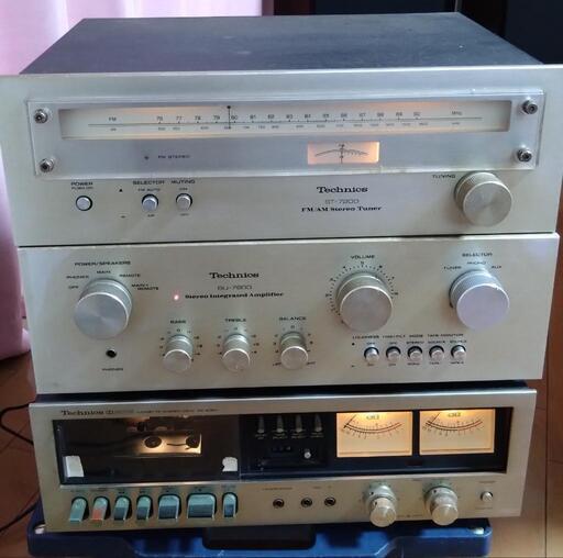 （お引渡し終了）レトロ　昭和　Technics　ステレオ
