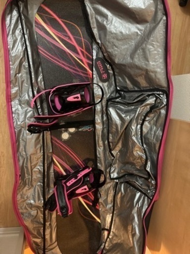超美品！スノーボード板持ち運び袋付き