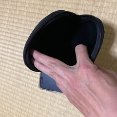 クッション小物入れの画像