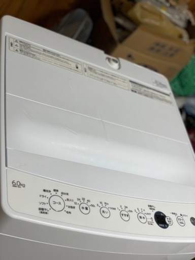 送料・設置込み可　洗濯機　6kg ビックカメラ　2023年
