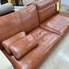 J4681 二人掛けソファ ブラウン クリーニング済 【リユースのサカイ柏店】