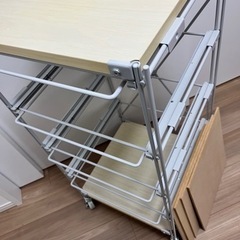 無印良品　スチールユニットシェルフ　引出し　帆布の画像