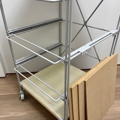無印良品　スチールユニットシェルフ　引出し　帆布の画像