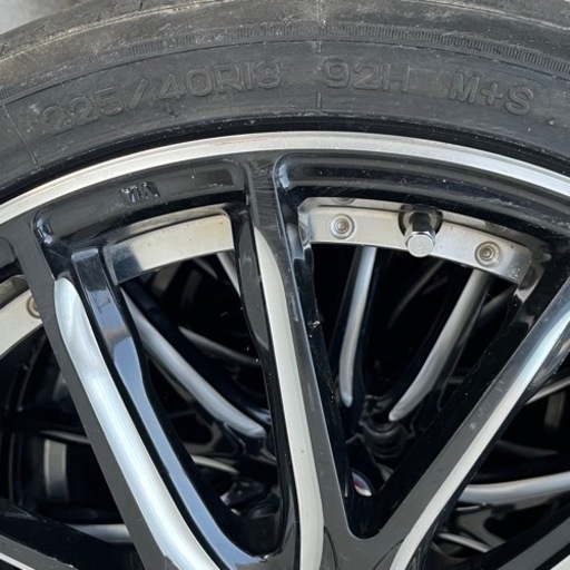 RAYS ベルサス 18インチ　ホイール 車のパーツ タイヤ 