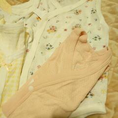 夏用肌着　メッシュ素材　8枚セット　ベビー用品　ベビー服の画像