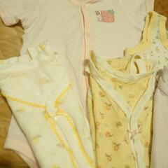 夏用肌着　メッシュ素材　8枚セット　ベビー用品　ベビー服の画像