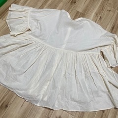 VIS✨オーガニックコットン使用✨フリルカーディガン✨の画像