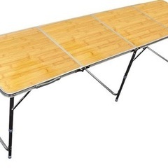 値下げ不可　新品　キャンプテーブルの画像