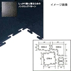 IVANKO イヴァンコ ジョイント フロアマット パワーラック対応 スミスマシン対応 ゴムマット 筋トレ トレーニングジム 店舗 床の保護 振動 防音 騒音軽減 ラバーマット 激安 格安 破格 安い 特価 特売 便利 カッコイイ オシャレの画像
