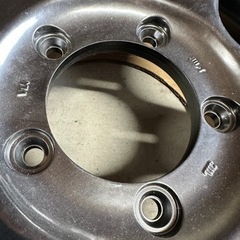 中古社外ジムニー用アルミホイール1本のみの画像