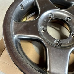 中古社外ジムニー用アルミホイール1本のみの画像