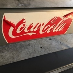 コカコーラ　アルミベンチ　シール剥がれ有りの画像