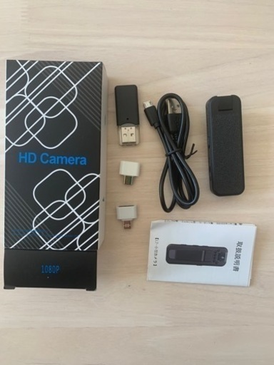 新品未使用 4K画質　暗視、小型、隠しカメラ　256GB対応