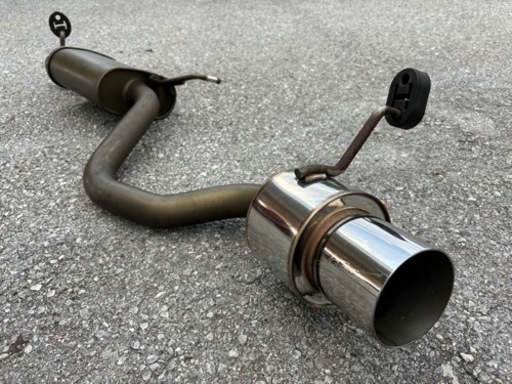 スズキラパンSS HE21SワゴンR MH21S  MC22S HKSハイパワー409 マフラー 社外