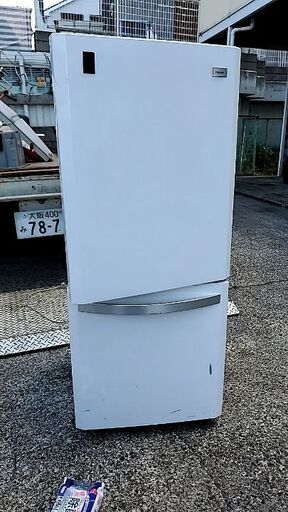 2ドア冷蔵庫