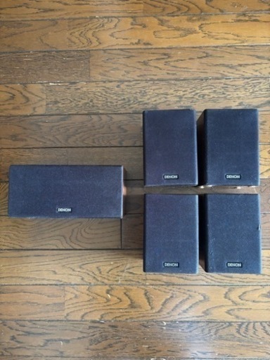 DENONスピーカー　5個セット