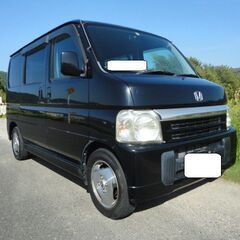 ☆彡精悍ブラック！１４ｙバモス『Ｍ』ＬＡ－ＨＭ１型！バリ山タイヤ...