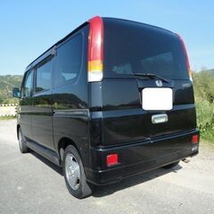 ☆彡精悍ブラック！１４ｙバモス『Ｍ』ＬＡ－ＨＭ１型！バリ山タイヤ！検令和８年７月！の画像