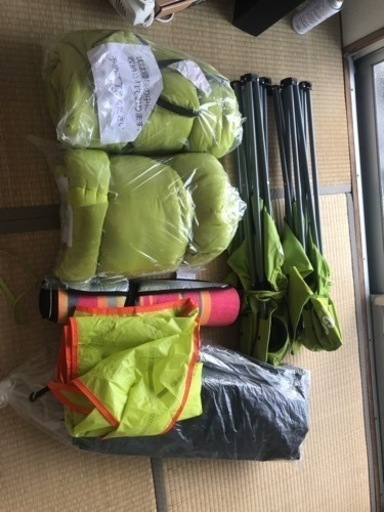 テント。キャンプ　logos 9セット