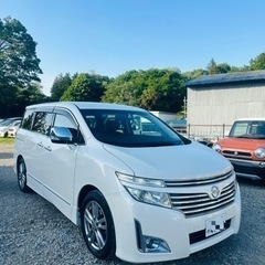 平成24年車　日産エルグランド　75,340km  車検7年／1月