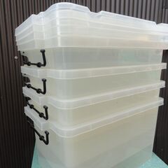 クリアーケース【4個】-3【中古品】