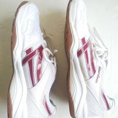 体育館シューズ　バスケ　バレー　卓球など　26.5cmの画像