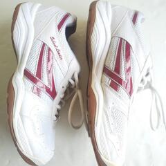 体育館シューズ　バスケ　バレー　卓球など　26.5cmの画像