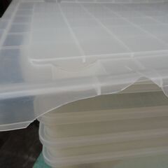 クリアーケース【4個】-2【中古品】の画像