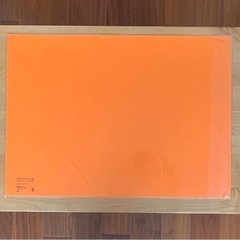 色画用紙　4ッ切り　オレンジ　(注:4枚)の画像