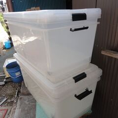 クリアーケース【4個】-1【中古品】の画像