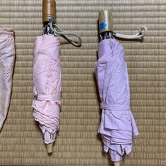 レディース　折りたたみ日傘　未使用に近い