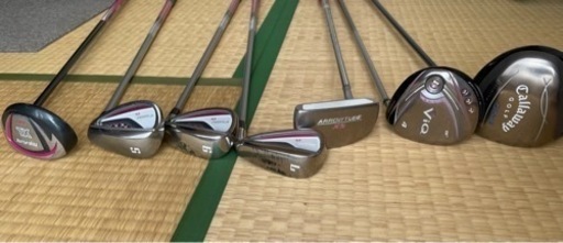 ゴルフセット　レディース　中古　クラブ７本セット