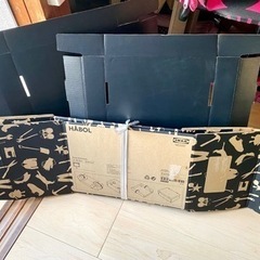 決まりました！ 【オシャレ♡レア  】IKEAダンボール収納BO...