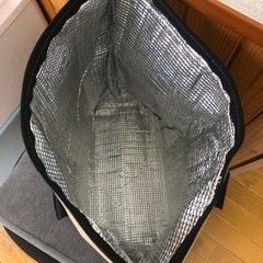 保冷トートバッグ　ベージュの画像