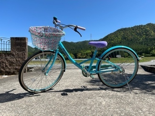 自転車　シスタージェニー　ヘルメット付